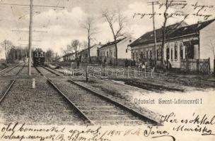 Budapest XVIII. Pestszentlőrinc, villamos vasúti állomás (EK)
