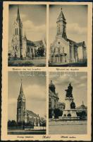 Makó, Újvárosi Római katolikus, Református és Evangélikus templom, Hősök szobra (Rb)