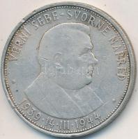 Szlovákia 1944. 50K Ag "Függetlenség 5. évfordulója" T:3 erős ph.
Slovakia 1944 50 Korun A...