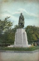 Budapest XIX. Kispest, Kossuth szobor, kiadja Fischhof Henrik (fa)