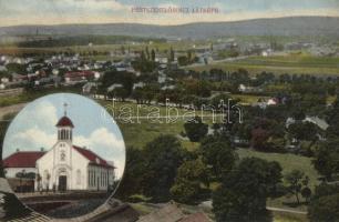 Budapest XVIII. Pestszentlőrinc, templom, Kouba Adolf kiadása (fl)