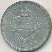 1935. 2P Ag "Rákóczi" T:2- Adamo P7.1