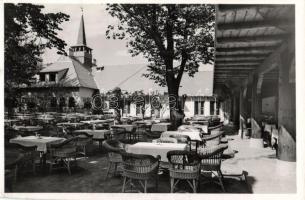 Budapest XIX. Kispest, Petőfi tér 6. Papp József a ponty szálkamentesítés feltalálójának Halásztanya étterme (vágott / cut)