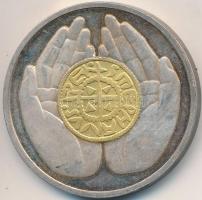 1990. "Az Állami Pénzverőben tett látogatás emlékére" bicolor emlékérem dísztokban T:PP(2-...