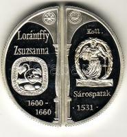 2000. 2000Ft Ag (2x) 2db félkör alakú "Lórántffy Zsuzsanna" T:PP Csak 3000db!