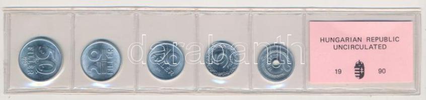 1990. 2f-50f 5klf db forgalmi sor fóliában T:1