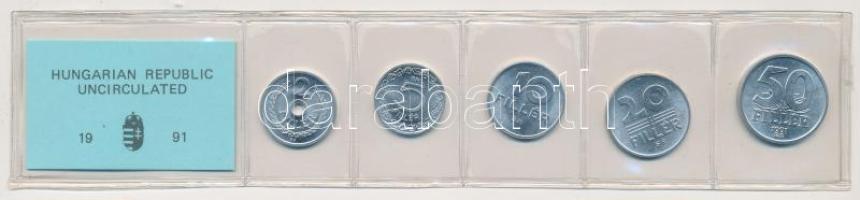 1991. 2f-50f 5klf db forgalmi sor fóliában T:1