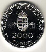 1998. 2000Ft Ag "Integráció az EU-ba (EURO II)" T:PP