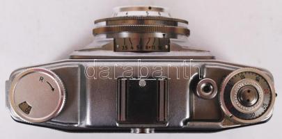 Agfa Silette Pronto fényképezőgép, eredeti bőr tokjában