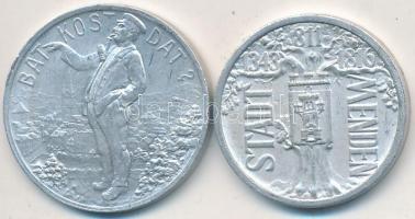 Német Birodalom / Weimari Köztársaság / Menden 1923. 1.000.000M Al + 2.000.000M Al T:2,2-
German Emp...