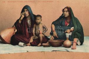 Egyptian types and scenes, Fellah's woman