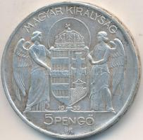 1939. 5P Ag "Horthy-balra" T:2,2- Adamo P8.2