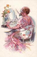 Italian art postcard, Erkal No.323/3 s: Usabal