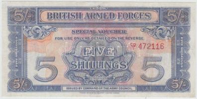 Nagy-Britannia/katonai kiadások 1948. 5Sh T:III Great Britain/British Armed Forces 1948. 5 Shillings C:F