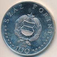 1968. 100Ft Ag "Semmelweis" T:BU