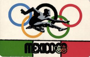 1968 Mexico Olympic Games with textile decoration
