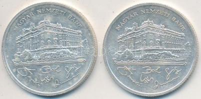 1992. 200Ft Ag "MNB" (2x) T:2
Adamo F13