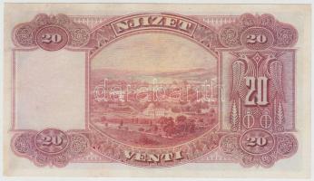 Albánia 1926. 20FA T:restaurált 
Albania 1926. 20 Franka Ari C:restored