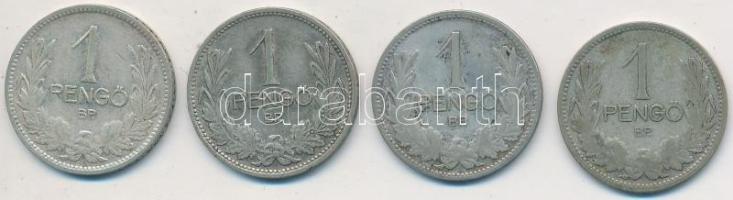 1926-1927. 1P Ag (4x) T:2-,3