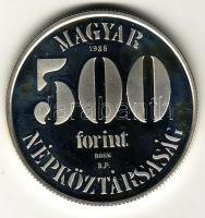 1988. 500Ft Ag "Labdarúgó VB" T:PP