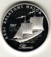 1998. 2000Ft Ag "Régi balatoni hajók II" T:PP