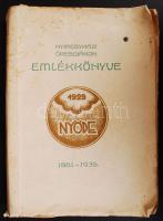 Nyíregyházi öregdiákok emlékkönyve 1861-1936. Nyíregyháza 1936. NYÖDE, viseltes állapotban