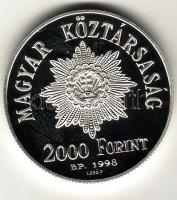 1998. 2000Ft Ag "Az 1848-49-es forr. és szab.harc 150. évford." T:PP
