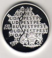 1998. 750Ft Ag "Budapest egyesítésének 125. évfordulója" T:PP