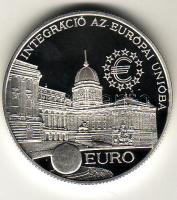 1997. 2000Ft Ag "Integráció az EU-ba (EURO I)" T:PP