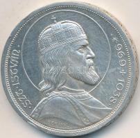 1938. 5P Ag "Szent István" T:2-
Adamo P8.1
