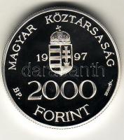 1997. 2000Ft Ag "Integráció az EU-ba (EURO I)" T:PP