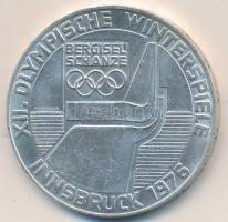 Ausztria 1976. 100Sch Ag "Innsbruck - XII. téli olimpia / Lesikló sánc" T:2
Austria 1976. ...