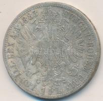 Ausztria 1883. 1Fl Ag "Ferenc József" T:3 Austria 1883. 1 Florin Ag "Franz Joseph" C:F Krause KM#2222