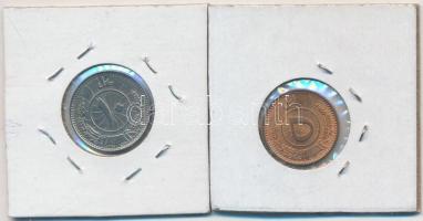 Afganisztán 1937. 5P Br + 10P Cu-Ni T:1-
Afghanistan 1937. 5 Pul Br + 10 Pul Cu-Ni C:AU
Krause KM# 9...