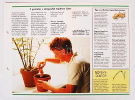 Szobanövények Á-tól Z-ig, lefűzhető kártyalapok gyűrűs könyvekben, 5 kötet, színes fotókkal