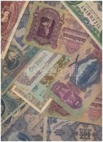 74db vegyes pengő, forint bankjegy T:vegyes