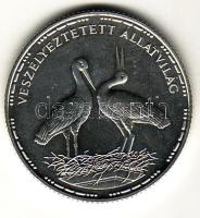 1992. 200Ft Ag "Veszélyeztetett állatvilág" T:BU