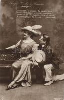 Szoyer Ilonka és Pázmán; Aranyeső