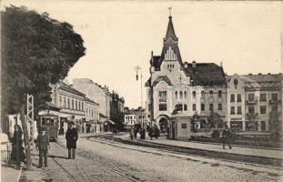 Újvidék mit Straßenbahn