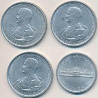 1943. 5P Al "Horthy Miklós születésének 75. évfordulója" (3x) + 1945. 5P Al "Parlamen...