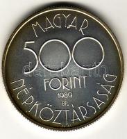 1989. 500Ft Ag "Labdarúgó VB" T:BU