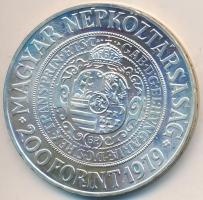 1979. 200Ft Ag "Bethlen Gábor" T:BU Adamo EM57