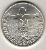 1989. 500Ft Ag "Védd a gyermeket" T:BU