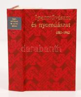 Haiman György: Iparművészet és  nyomdászat 1882-1982. Bp., 1974. Minikönyv, 525. számozott kiadás, kiadói aranyozott műbőr kötés, újszerű állapotban.
