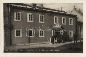 Cetinje, Oficirski dom, Kuca rogjenja nj. v. Kralja Alexandra / house of Alexandr I photo (EK)
