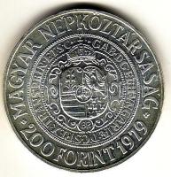 1979. 200Ft Ag "Bethlen Gábor" T:BU