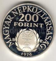 1976. 200Ft Ag "II.Rákóczi Ferenc" T:PP Csak 5000db!