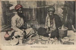 Marchands de Chapelets / Rosary merchants, Turkish folklore (EB)