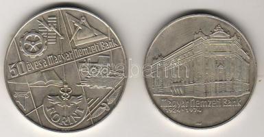 1974. 50Ft + 100Ft Ag "MNB" sor T:BU