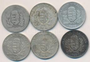 1926-1939. 1P Ag (6x) T:2,3,3-